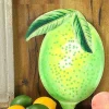Signs^Craig Bachman Embossed Watercolor Lime