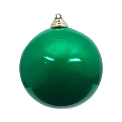 Ball Ornaments^Farrisilk Emerald Green Candy Apple Ball Ornament, 6"