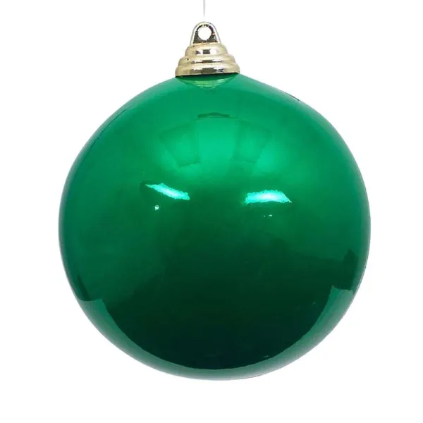 Ball Ornaments^Farrisilk Emerald Green Candy Apple Ball Ornament, 8"