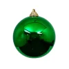 Ball Ornaments^Farrisilk Emerald Green Shiny Ball Ornament, 4"