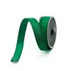 Mardi Gras^Farrisilk Emerald Pleated Metallic Ribbon, 1" X 10Yd