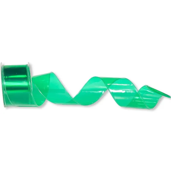 St. Patrick's Day^Farrisilk Emerald So Mod Ribbon, 2.5"X10Yd