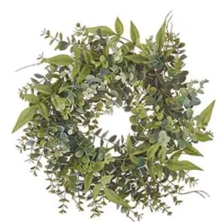 Spring^RAZ Eucalyptus And Berry Mini Wreath