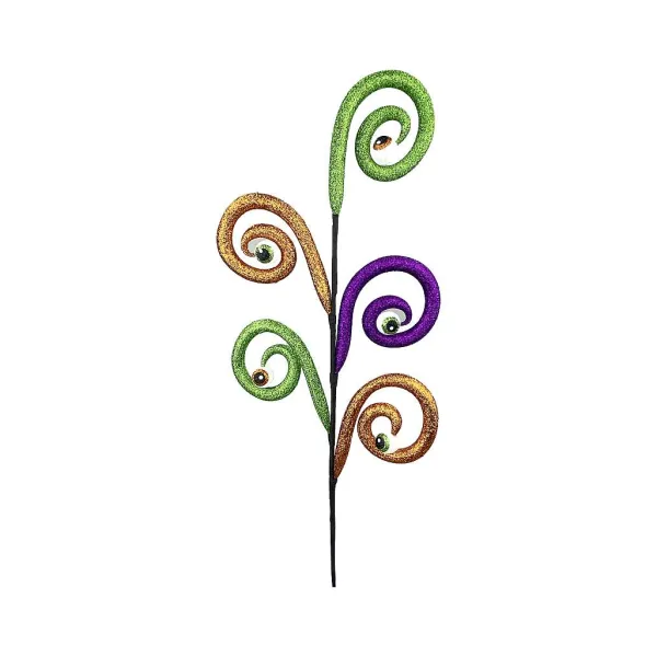 Floral^Liberty Floral Eyeballs Spiral Curly Spray