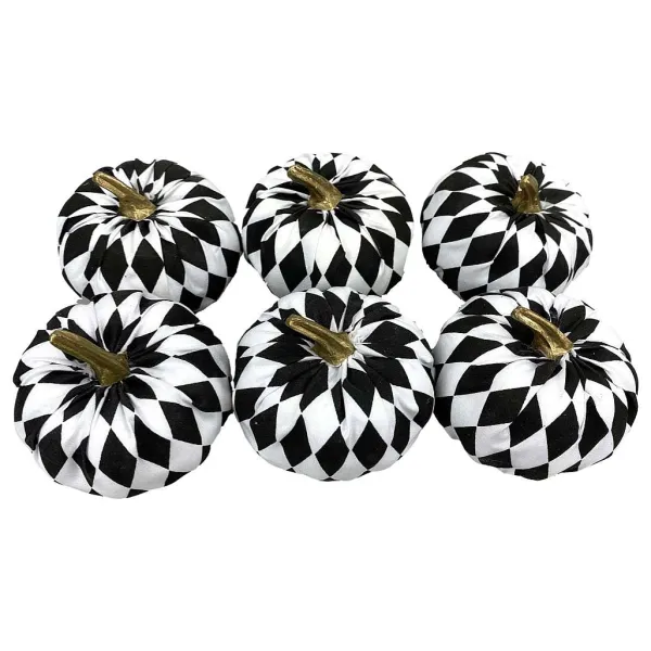 Table Decor^Liberty Floral Fabric Harlequin Pumpkin X6 In A Bag