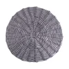 Kitchen & Dining^Beatriz Ball Faux Wicker Placemats, Gray