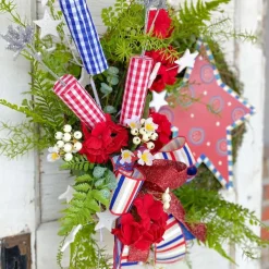 Sprays^Liberty Floral Festive Fourth Of July Floral Spray