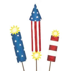 Wall Decor^The Round Top Collection Festive 4Th Of July Stake