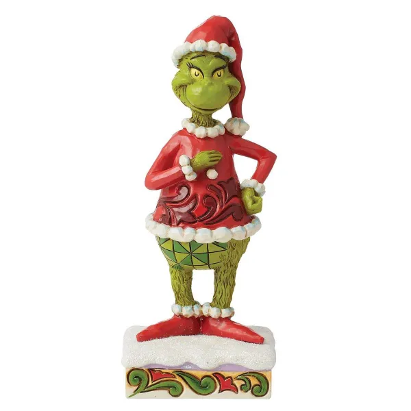 Home Accents^Department 56 Fig Happy Grinch, Dept. 56 Village