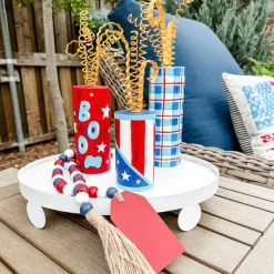 Table Decor^The Round Top Collection Firecracker Cans