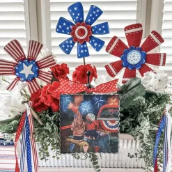 Table Decor^The Round Top Collection Firework Watch Party Mini Gallery Art