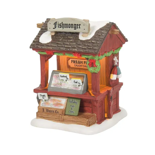 Table Decor^Department 56 Fishmonger, Dept. 56 Village