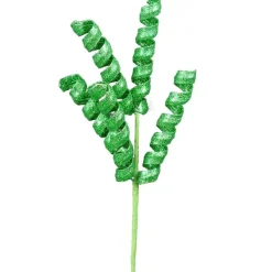 Picks^Liberty Floral Fizzy Curly Pick, Emerald