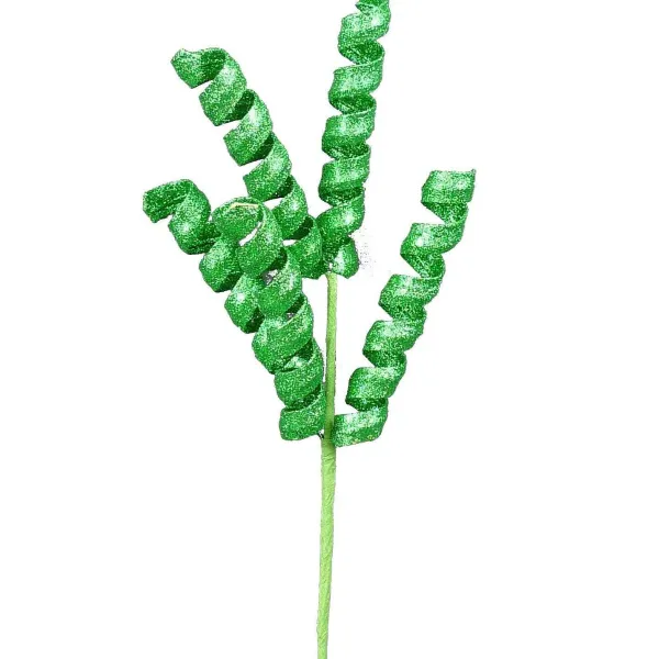 Picks^Liberty Floral Fizzy Curly Pick, Emerald