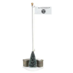 Table Decor^Department 56 Flag, Dept. 56 Village