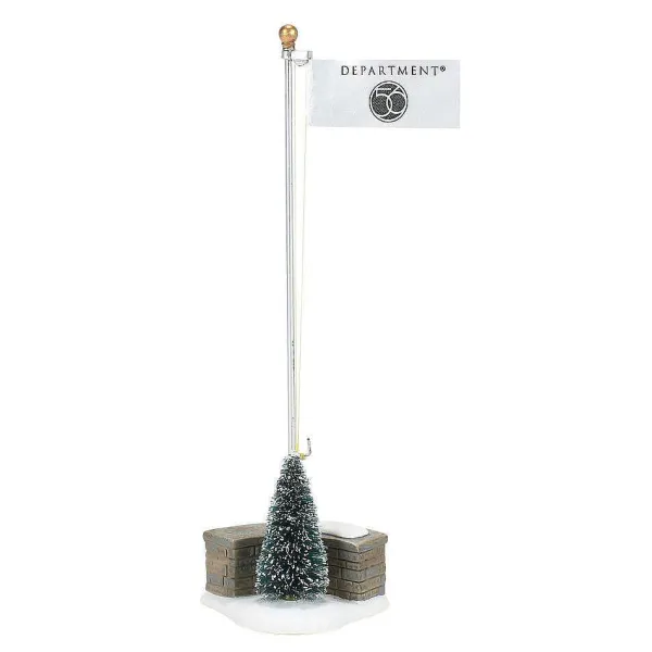 Table Decor^Department 56 Flag, Dept. 56 Village