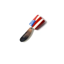 Kitchen & Dining^Coton Colors Flag Embellishment Appetizer Spreader By Happy Everything!