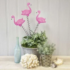 Spring^The Round Top Collection Flamingo Trio Stake