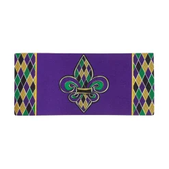 Rugs & Mats^Evergreen Fleur De Lis Sassafras Switch Mat Insert