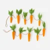Table Decor^180 Degrees Flocked Carrot Garland