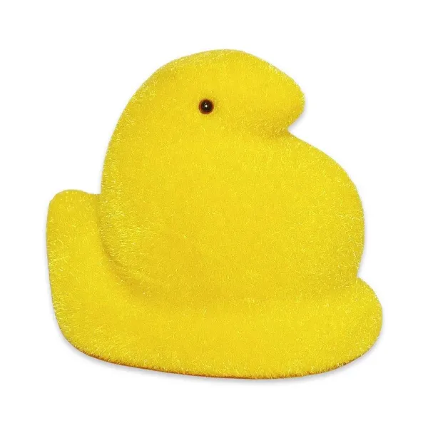 Focal Points^180 Degrees Flocked Chick Peeps, 12"