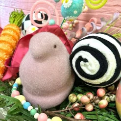 Focal Points^180 Degrees Flocked Chick Peeps, 12