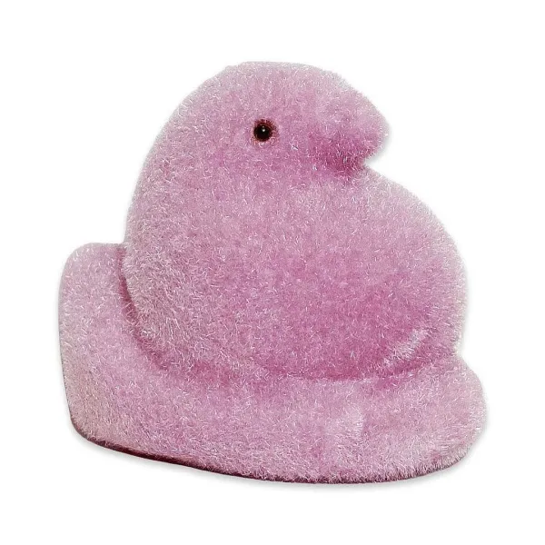 Home Accents^180 Degrees Flocked Chick Peeps, 12"