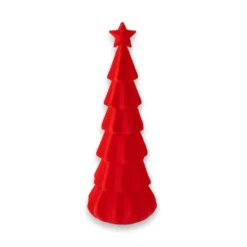 Figurines^180 Degrees Flocked Christmas Tree