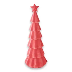 Figurines^180 Degrees Flocked Christmas Tree