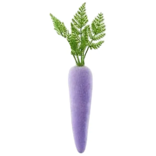 Home Accents^180 Degrees Flocked Colored Carrot