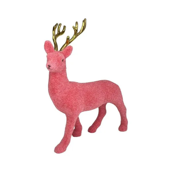 Table Decor^180 Degrees Flocked Deer