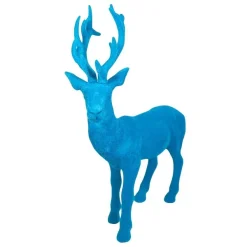 Home Accents^180 Degrees Flocked Deer, Large