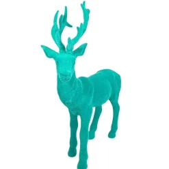 Focal Points^180 Degrees Flocked Deer, Large