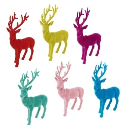 Focal Points^180 Degrees Flocked Deer, Large