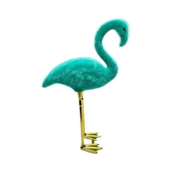 Figurines^180 Degrees Flocked Flamingo