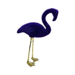 Table Decor^180 Degrees Flocked Flamingo