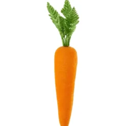 Home Accents^180 Degrees Flocked Orange Carrot