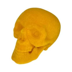 Figurines^180 Degrees Flocked Skull