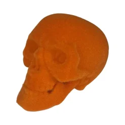 Focal Points^180 Degrees Flocked Skull