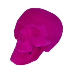 Table Decor^180 Degrees Flocked Skull