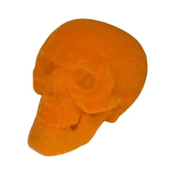 Home Accents^180 Degrees Flocked Skull