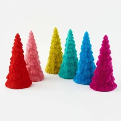 Figurines^180 Degrees Flocked Tree
