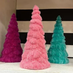 Figurines^180 Degrees Flocked Tree