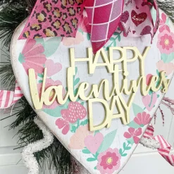 Table Decor^Direct Export Co. Floral Happy Valentine's Day Wall Decor