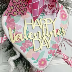 Wall Decor^Direct Export Co. Floral Happy Valentine's Day Wall Decor