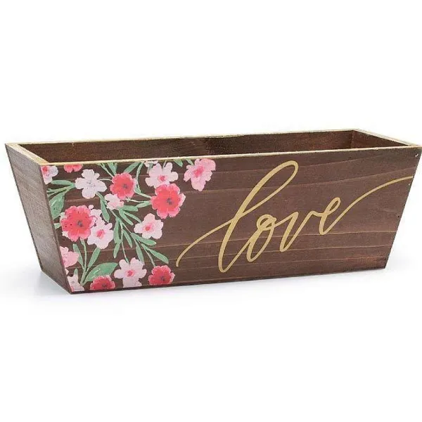 Decorative Containers^Burton & Burton Floral Love Planter