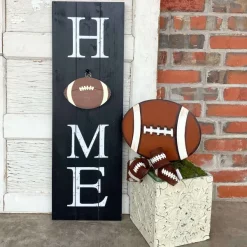 Table Decor^The Round Top Collection Football Charm
