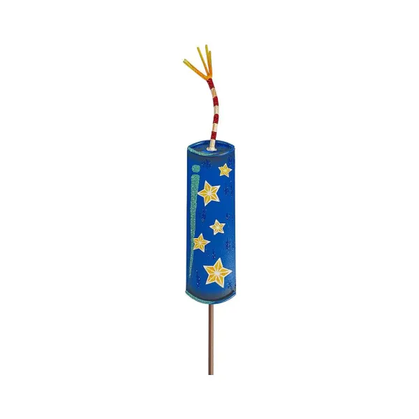 Pot Stakes^The Round Top Collection Fourth Of July Frenzy Stake
