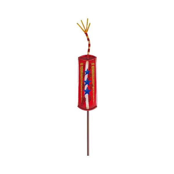 Pot Stakes^The Round Top Collection Fourth Of July Frenzy Stake