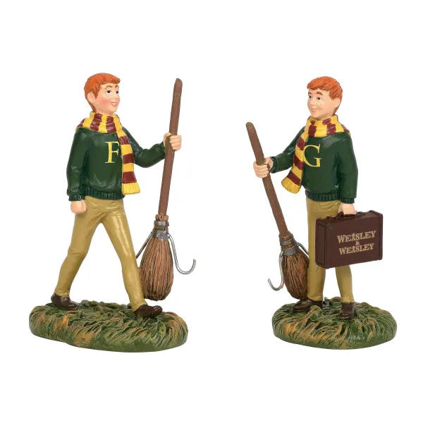 Table Decor^Department 56 Fred & George Weasley, Dept. 56 Village